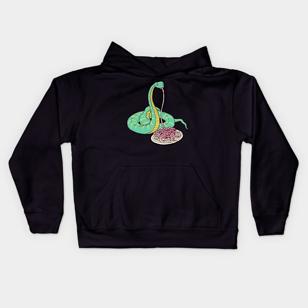 SLURPent Kids Hoodie by Hillary White Rabbit